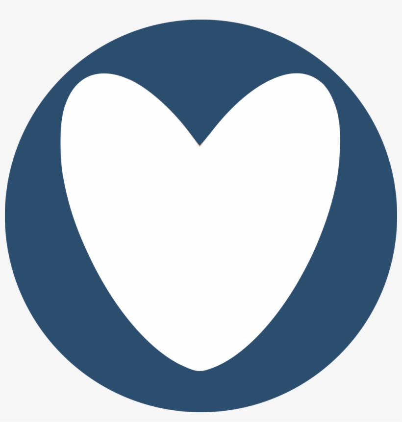 Mission Initiatives Blue Heart Circle - Circle, transparent png