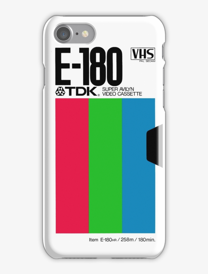 Retro Vhs Tape Vaporwave Aesthetic Iphone 7 Snap Case - Vhs Logos, transparent png