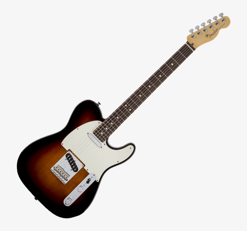 Fender American Standard Telecaster 3ts Sunburst Electric - Fender Stratocaster American Standard Sunburst, transparent png