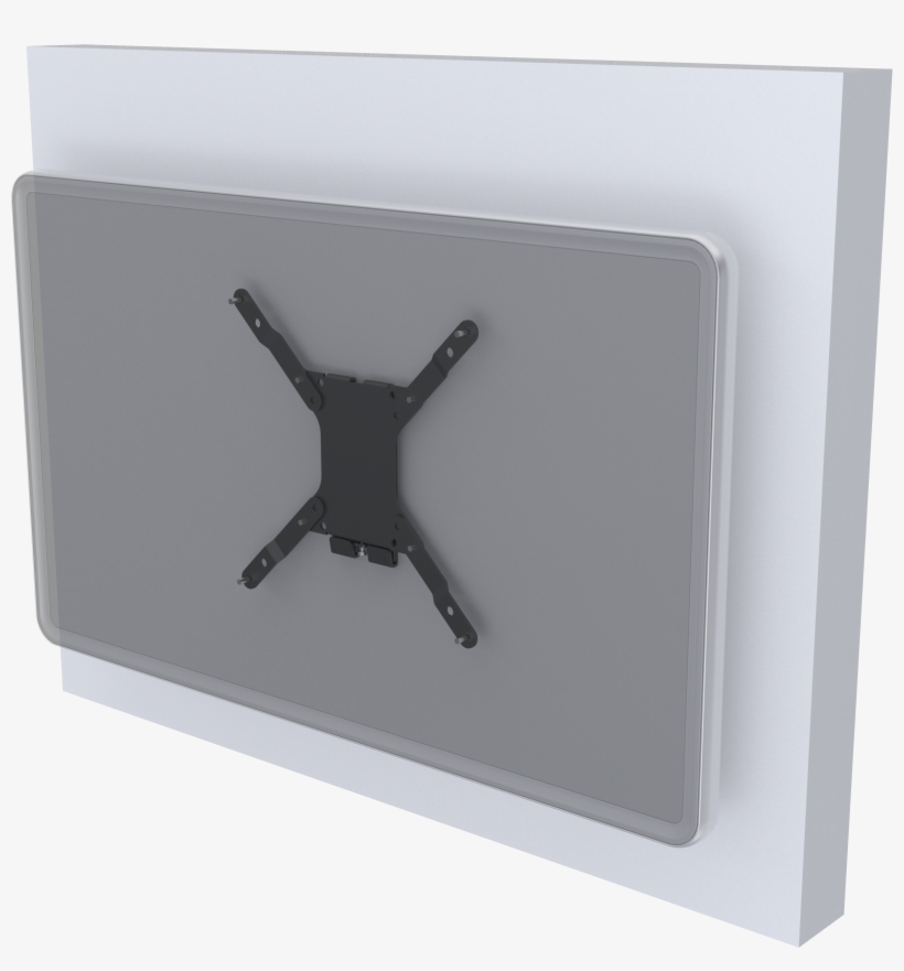 Flat-panel Wall Mount 200×200 - Slope, transparent png