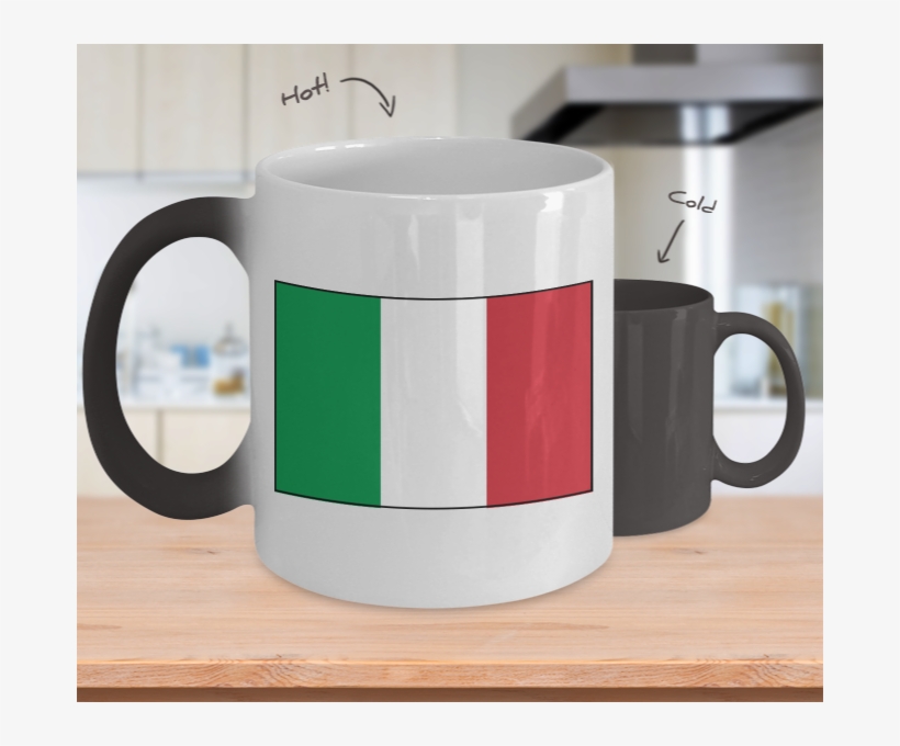 Italian Flag Color Changing Mug - You Re Awesome Mug, transparent png