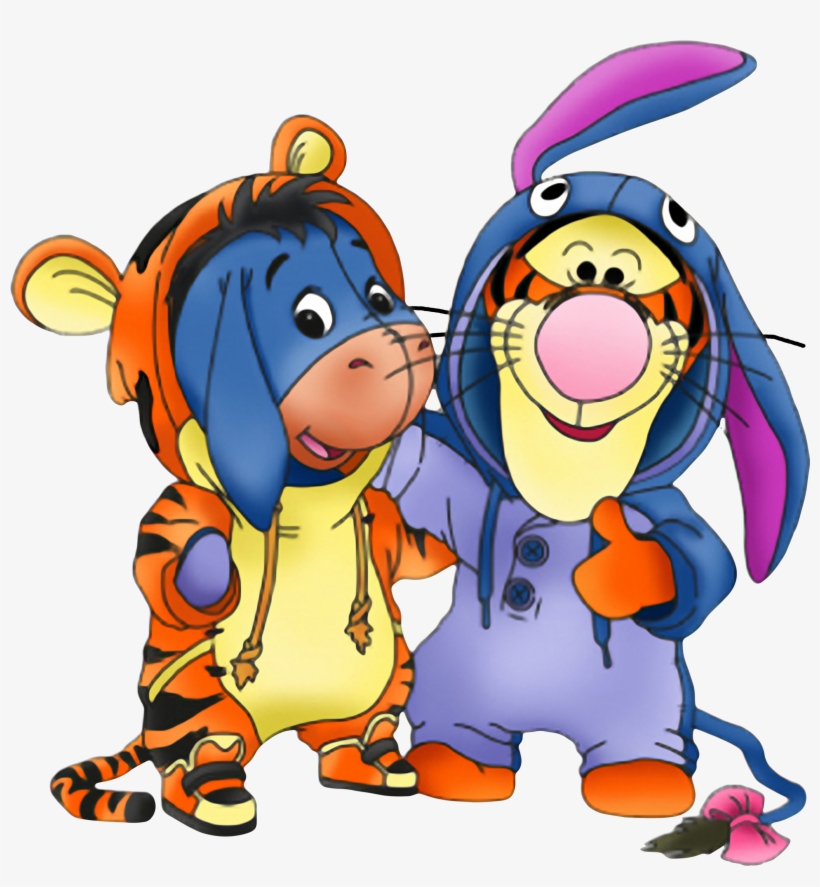 Best Friends Tigger And Eeyore Shirt,hoodie,sweater,and - Tigger Face, transparent png