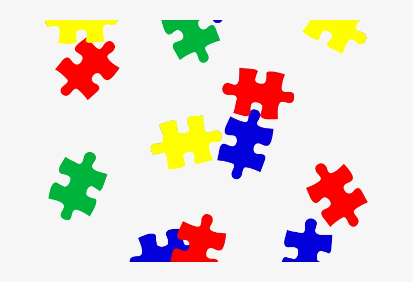 Cartoon Puzzle Pieces - Puzzle Pieces Clipart Transparent, transparent png