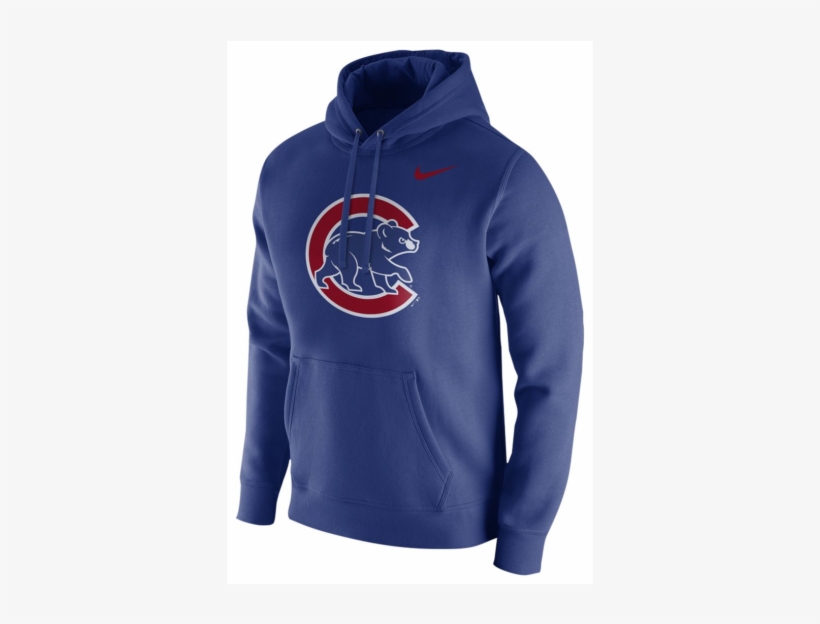 Nike Mlb Chicago Cubs Club Fleece Logo Pullover Hoodie - University Of Tennessee Chattanooga Hoodie, transparent png