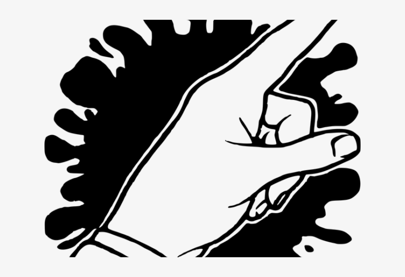 Finger Clipart Point Right - Clip Art, transparent png