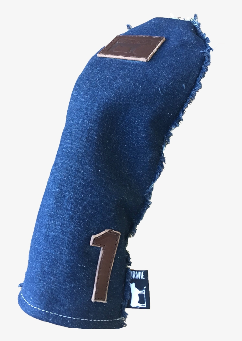 Dormie Workshop Canadian Tuxedo Leather Golf Headcover, transparent png