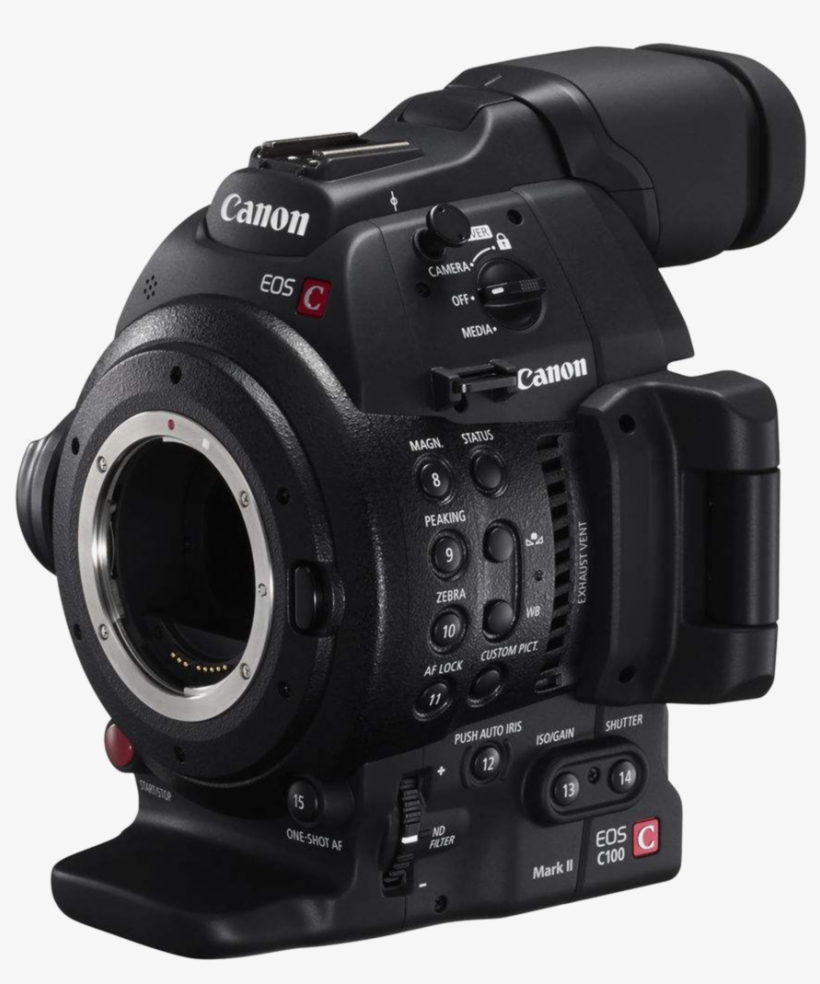 Canon C300 Mark Ii - Canon Eos C100 Mark Ii, transparent png