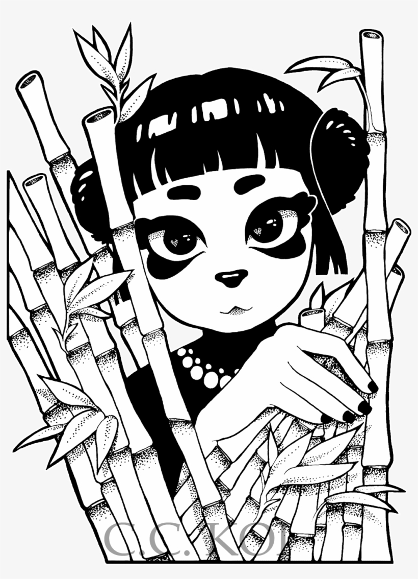 Panda C Koi Art Pinterest And - Illustration, transparent png