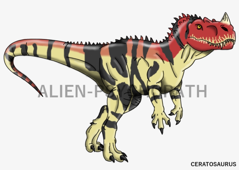 Jurassic Park Clipart Carnivore Dinosaur - Jurassic Park Art Alien Psychopath, transparent png