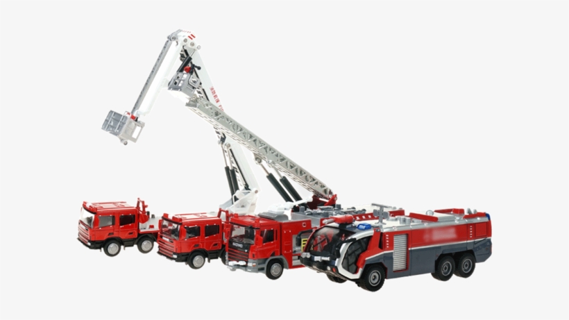 Kaidiwei Water Tank Ladder Ascends 119 Fire Truck Toy - Fire Apparatus, transparent png
