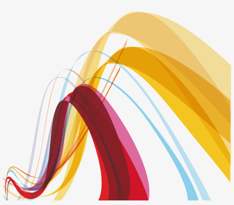 Kisspng Color Curve Graphic Design Vector Curves And - Graphic Design, transparent png