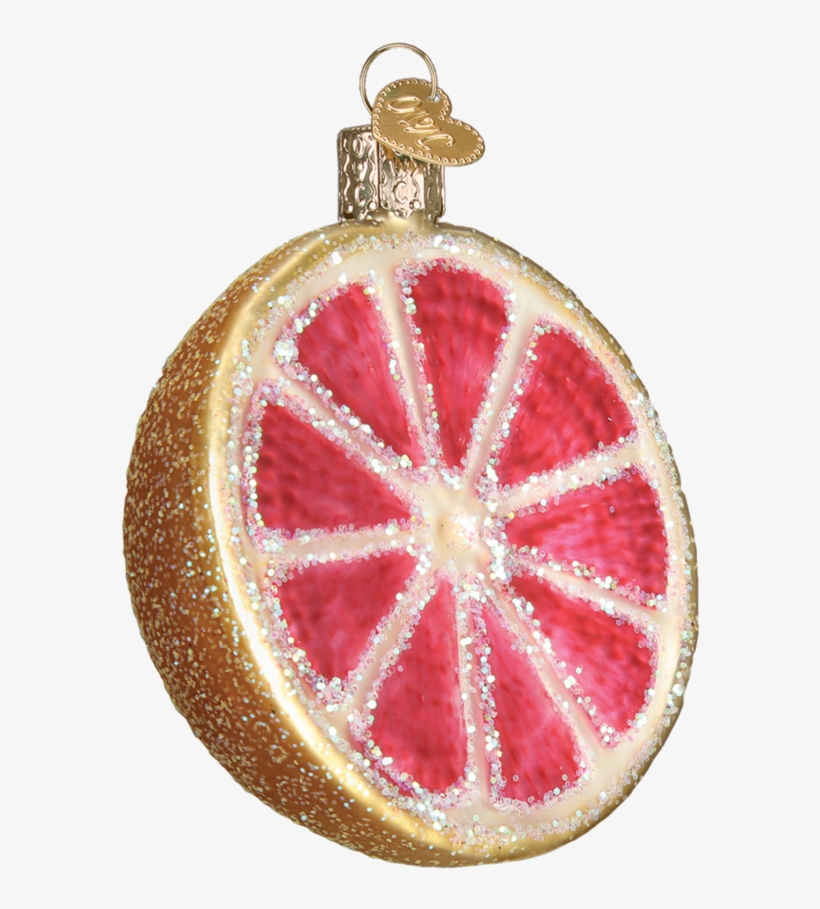 Grapefruit 28117 Old World Christmas Ornament - Locket, transparent png