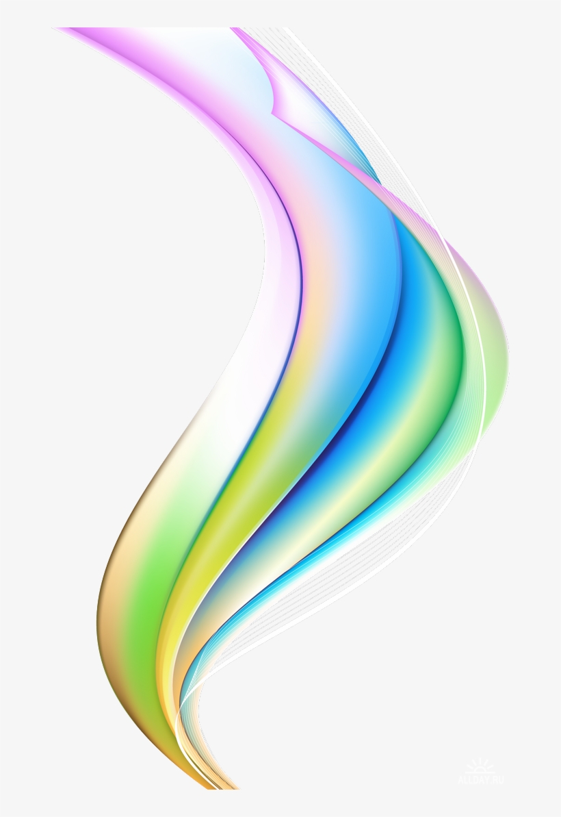 Волнистая Линия Wavy Line - Süsler Png, transparent png