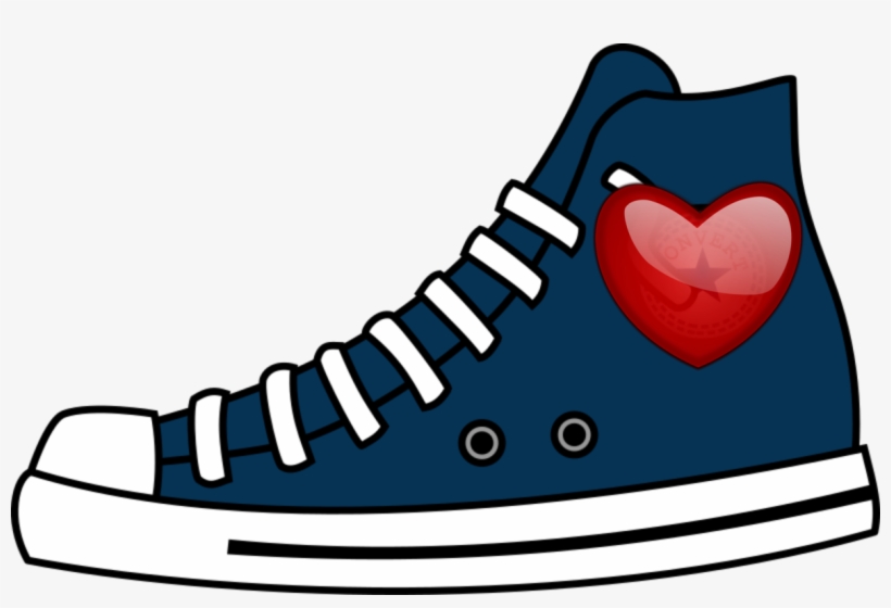 Converse High Top Chuck Taylor All Stars Sports Shoes - Converse High Tops Clipart, transparent png