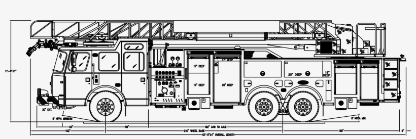 Banner Free Stock Collection Of Free Cad Truck Download - Technical Drawing, transparent png