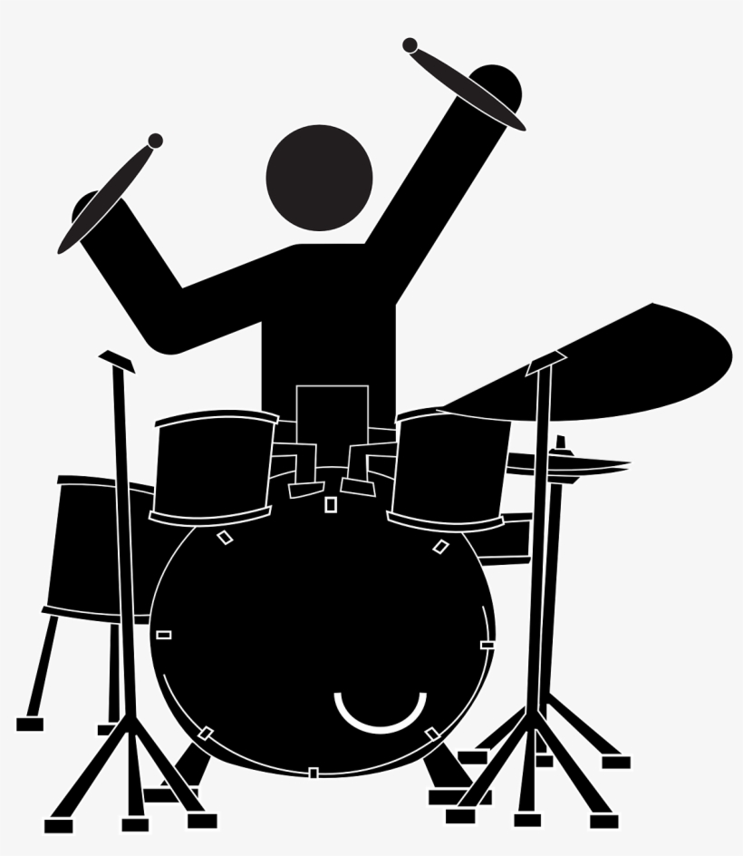 Graphic Musical Staycations At Heritage Village Resort - Stickman Drummer, transparent png