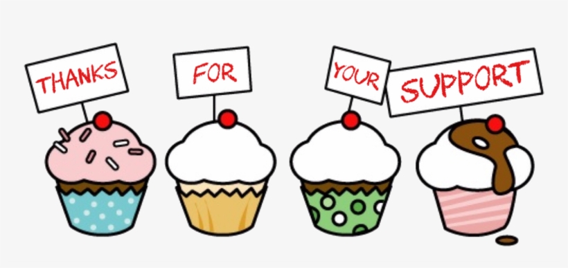 Thanks - Thank You Cupcake, transparent png