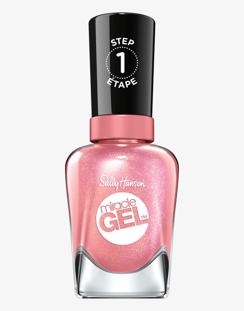 Sally Hansen Miracle Gel Grey T Night, transparent png