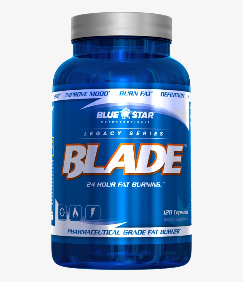 Blue Star Nutraceuticals Blade Fat Burner Amazon, transparent png