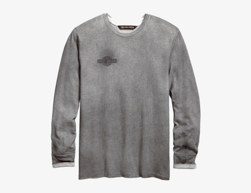 Men's Skull Profile Slim Fit Tee - Harley-davidson Skull Profile Slim Fit Tee Longsleeve, transparent png