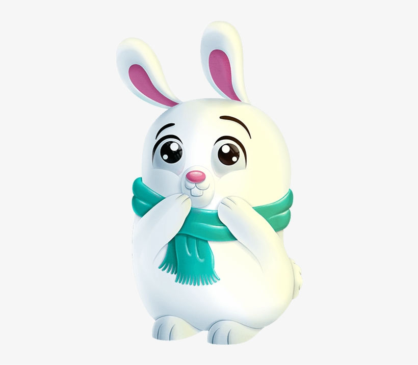 Snuggle N Hug Artic Bunny Illo 650 - Domestic Rabbit, transparent png