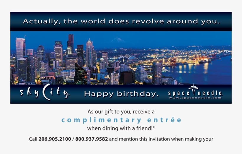 Space Needle Coupon Photo - Seattle, transparent png