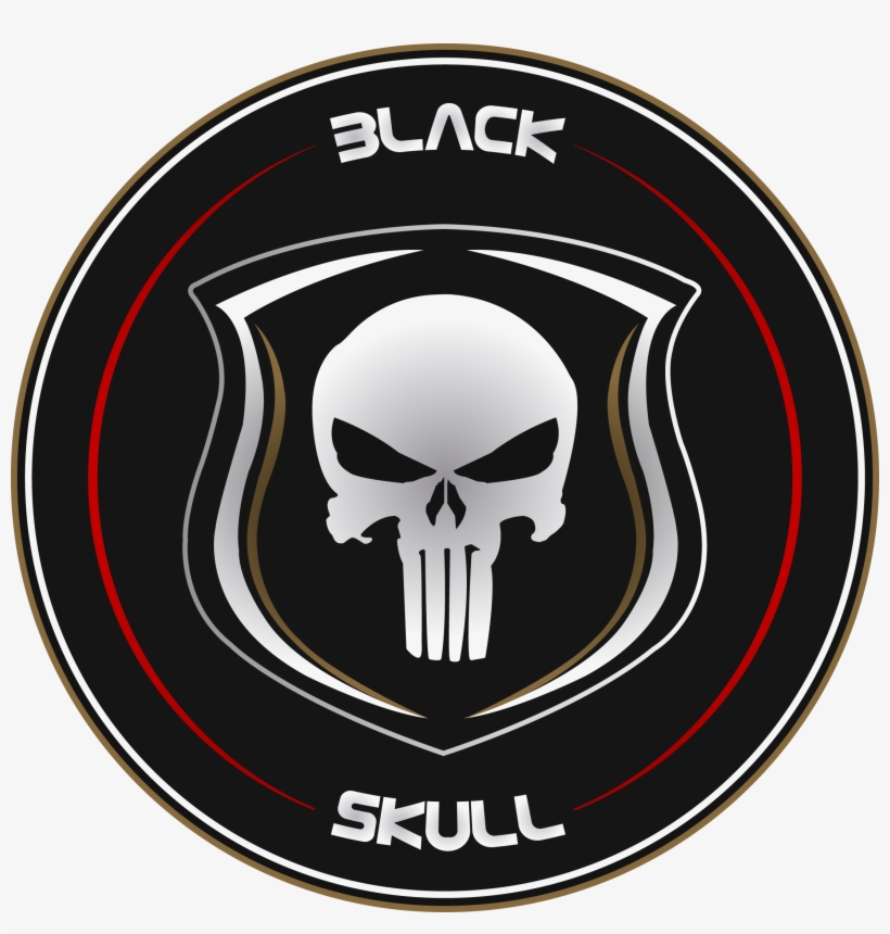 Sc Black Skull - Irish Flag Punisher Skull, transparent png