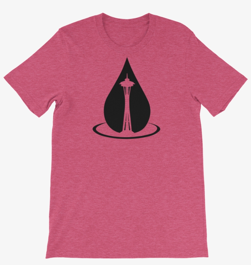 Space Needle Raindrop - Shirt, transparent png