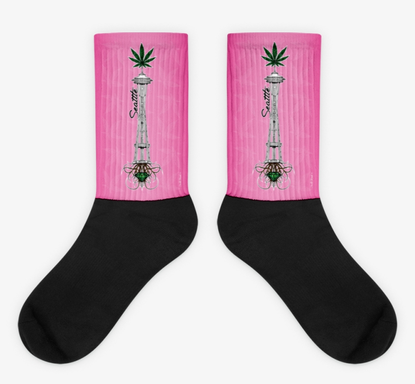 Seattle Space Needle - Bubble Wrap Socks, transparent png