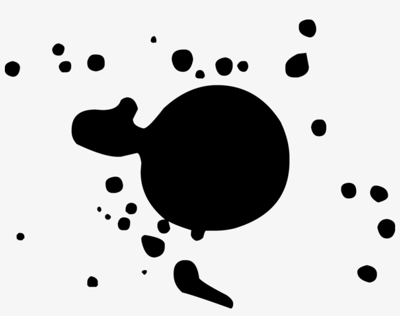 Ink Blot 2, transparent png