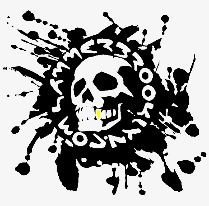 Hammerbrooklyn Girl Black Skull Hooder - Illustration, transparent png