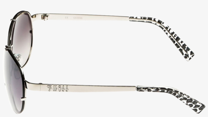 Guess Oval Black Gradient - Plastic, transparent png