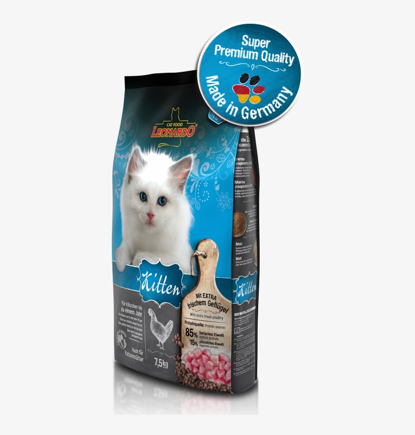 For Kittens Up To One Year Of Age - Leonardo Kitten, transparent png