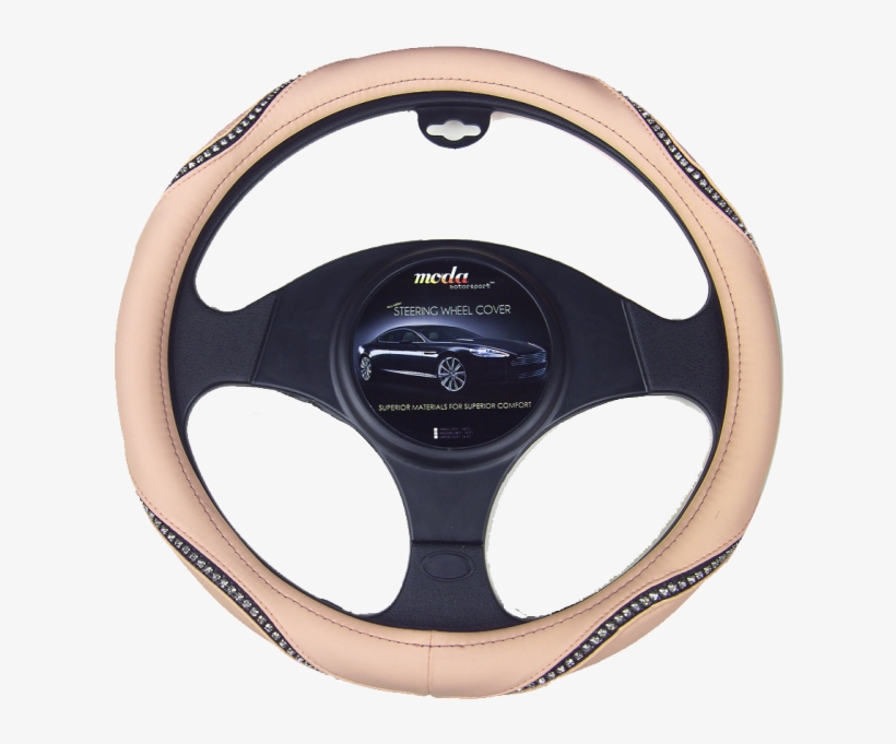 Price - Beige Bling Steering Wheel Cover, transparent png