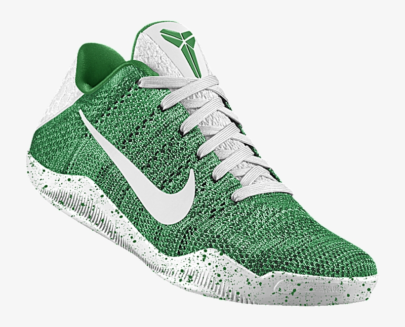 2boston Celtics - Kobe 11 Green White, transparent png
