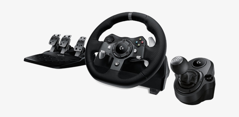 Logitech G920 Driving Force Racing Wheel - Racing Wheel With Shifter, transparent png