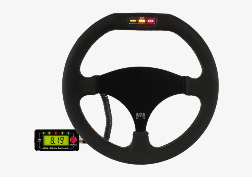 Steering Wheels - Steering Wheel With Shift Lights, transparent png