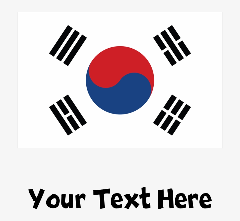 South Korean Flag Shot Glass - South Korea Flag, transparent png