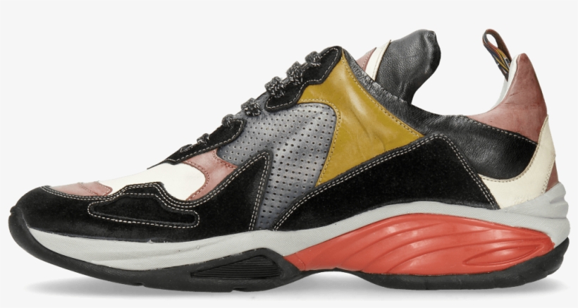 Sneakers Kobe 1 Suede Pattini Black Ruby White Sol - Sneakers, transparent png
