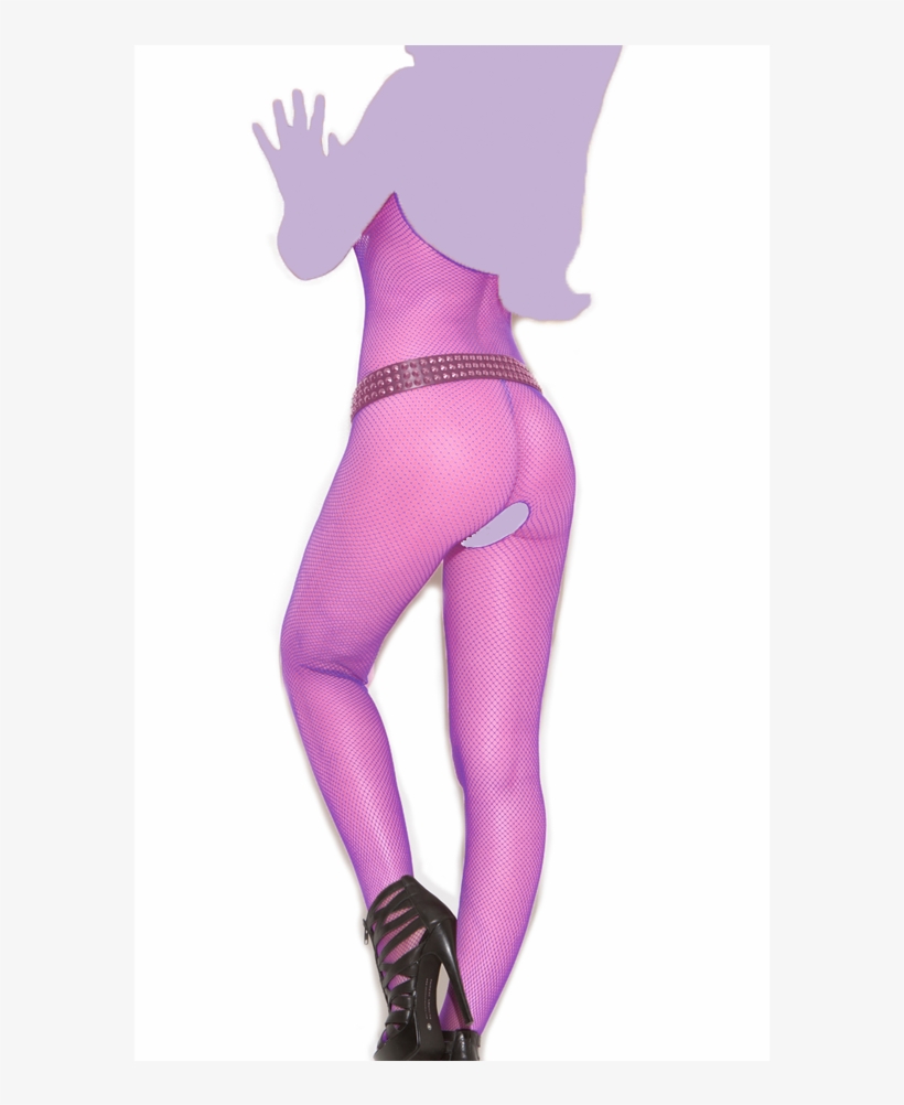 Halter Fishnet Bodystocking - Tights, transparent png