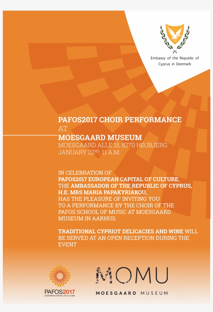 Invitation January 22 Aarhus - Flyer, transparent png