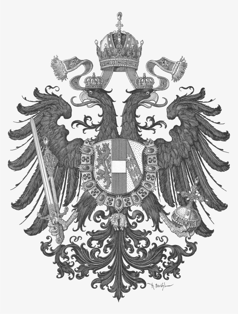 Wappen Kaisertum Österreich 1815 - Coat Of Arms Jacob, transparent png