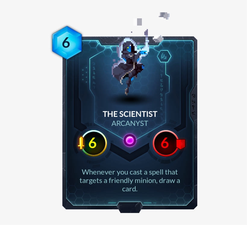 Blue Conjurer Duelyst, transparent png