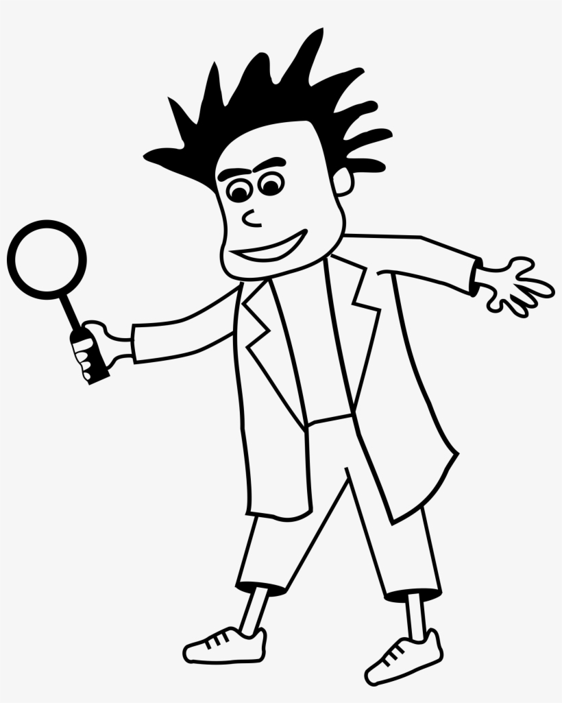 Images/paranoid Scientist Logo - Cartoon, transparent png