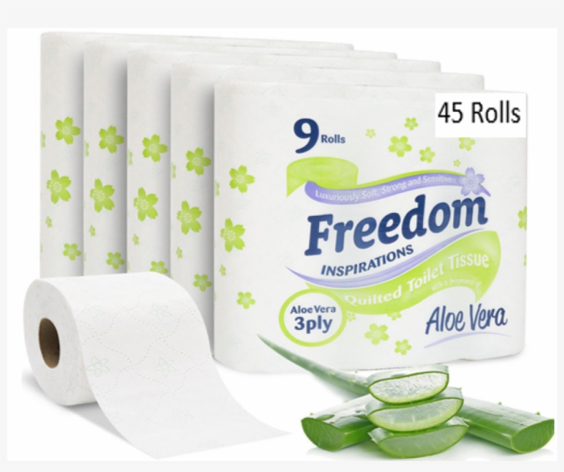 Freedom Aloe Vera Toilet Paper 1000x1000 PNG Download PNGkit