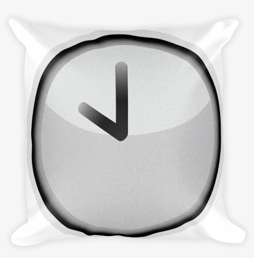 Clock Face Ten O'clock - Throw Pillow, transparent png