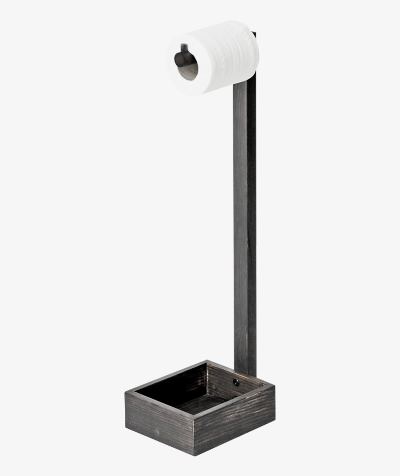 Free Standing Toilet Roll Holder In Dark Oak - Free Standing Toilet Roll Holder, transparent png