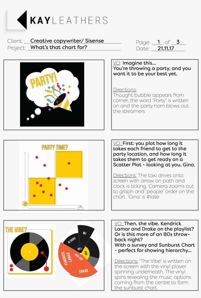 An Example Of The Storyboard Given To The Animator - Illustration, transparent png