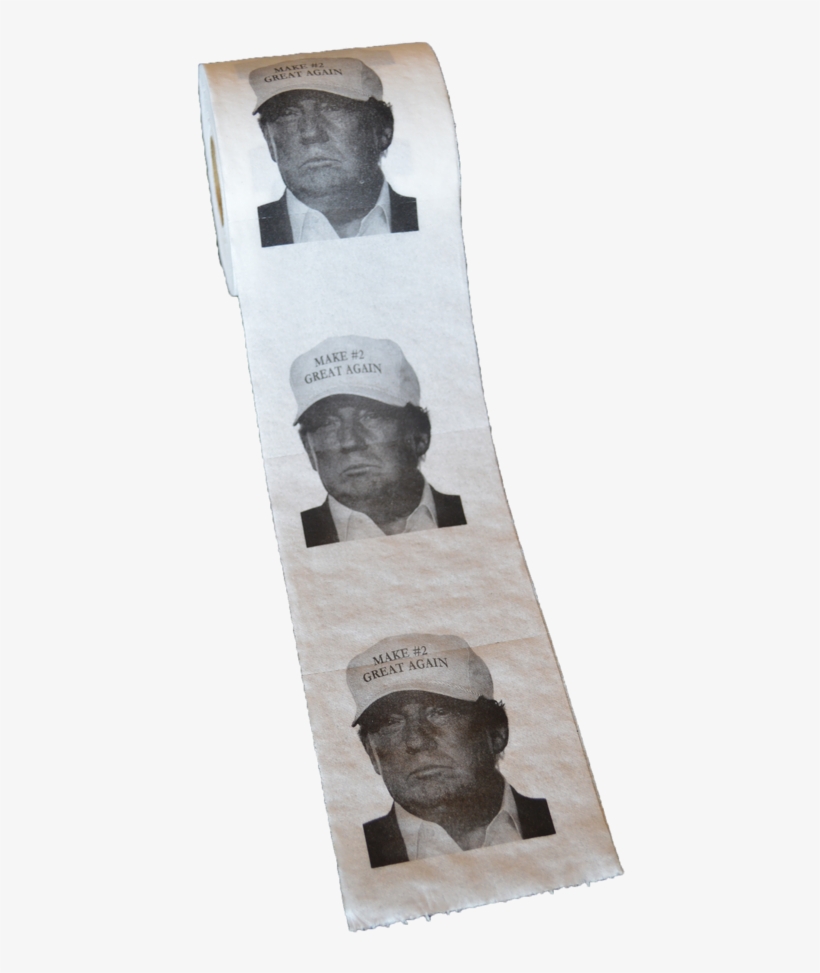 Donald Trump Toilet Paper - Poster, transparent png