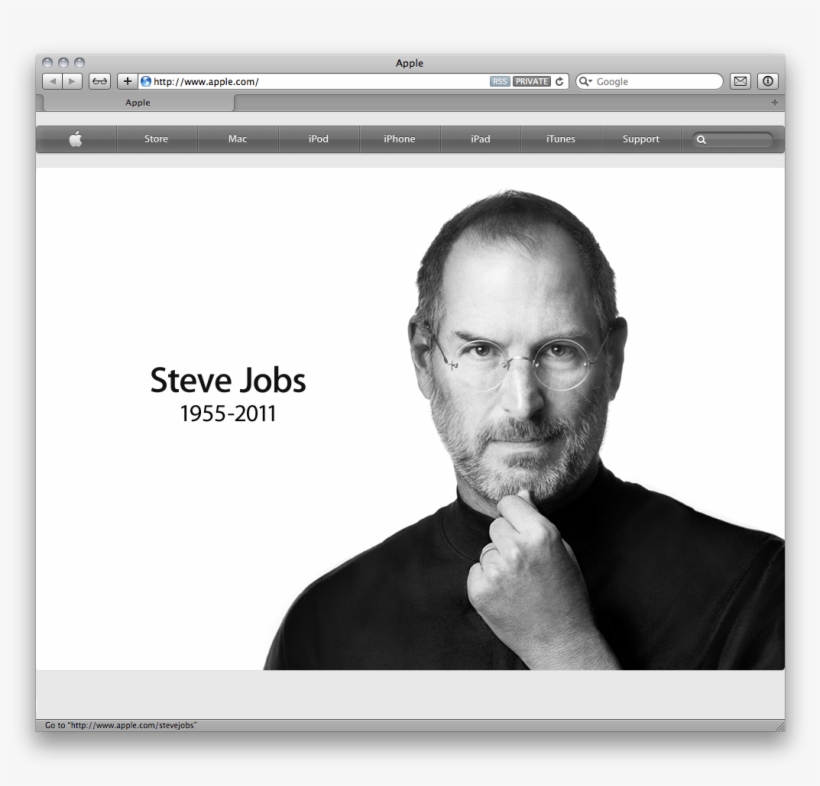 At Apple, Jobs Made My Design Career Not Only Possible, - Steve Jobs Tribute Site Apple, transparent png